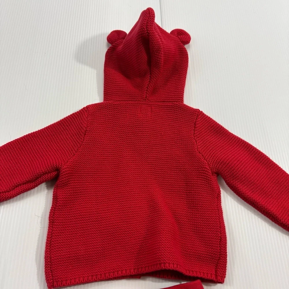 503. NWT GAP Red Knit Hoodie and Pants Set for Kids